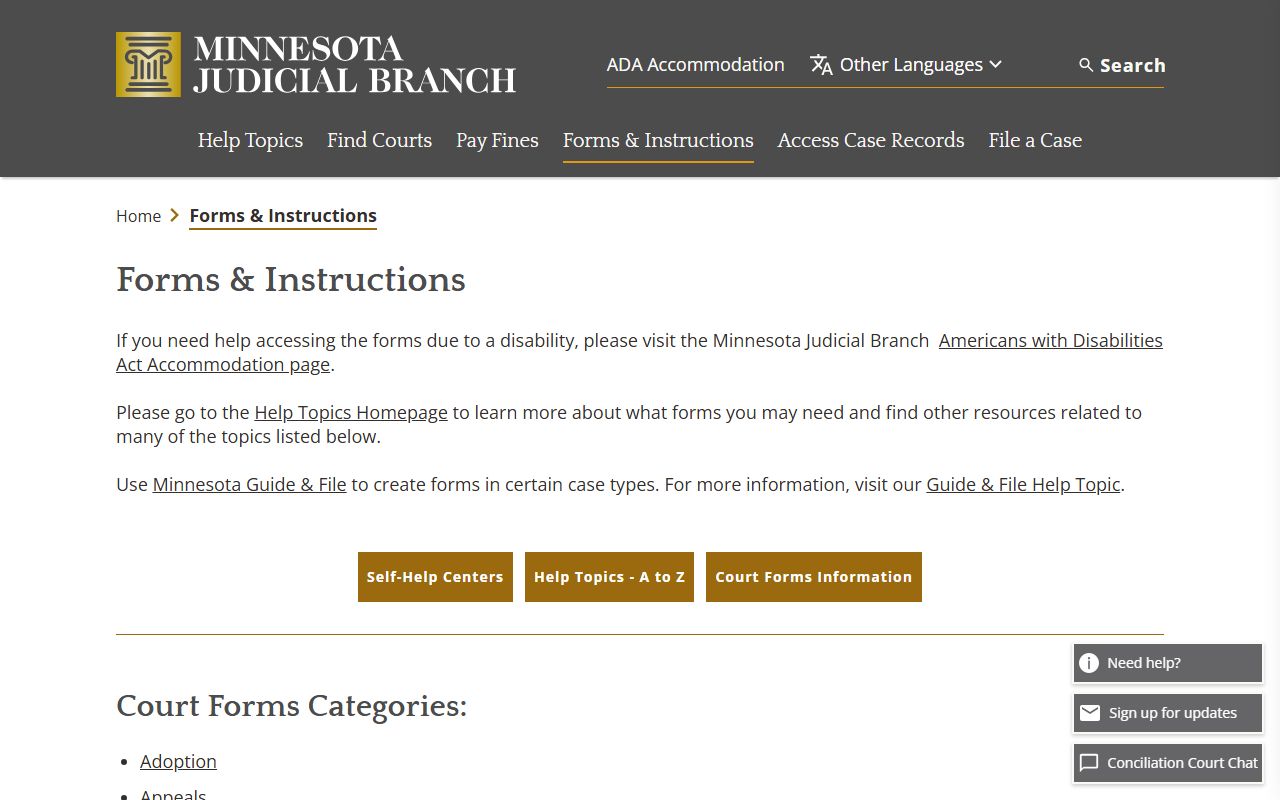 Swift County court records Minnesota court search and forms page