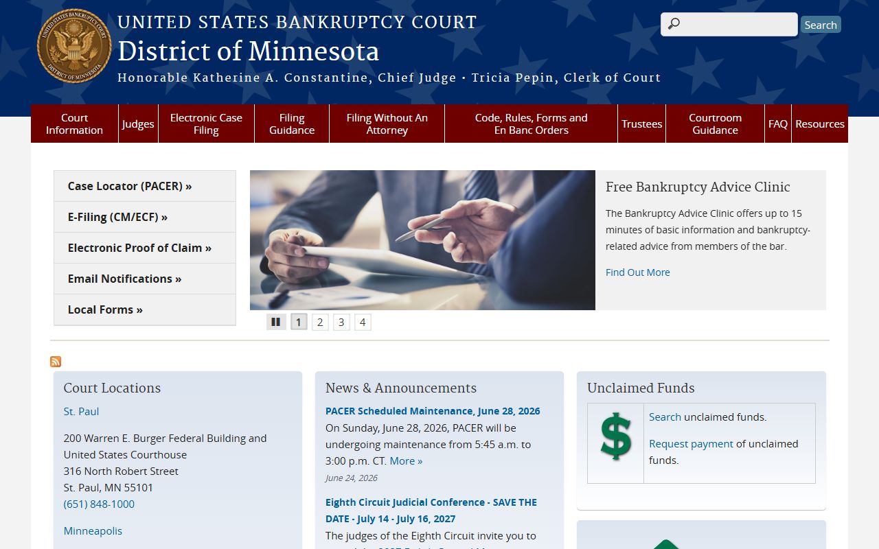 Swift County probate records federal court reference page